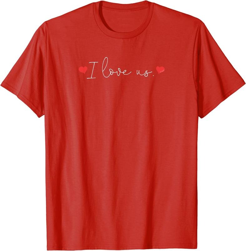 I Love Us T-Shirt | Unisex Cotton Tee, Size S-5XL Hoodie, Sweatshirt | HypeDripTees.com