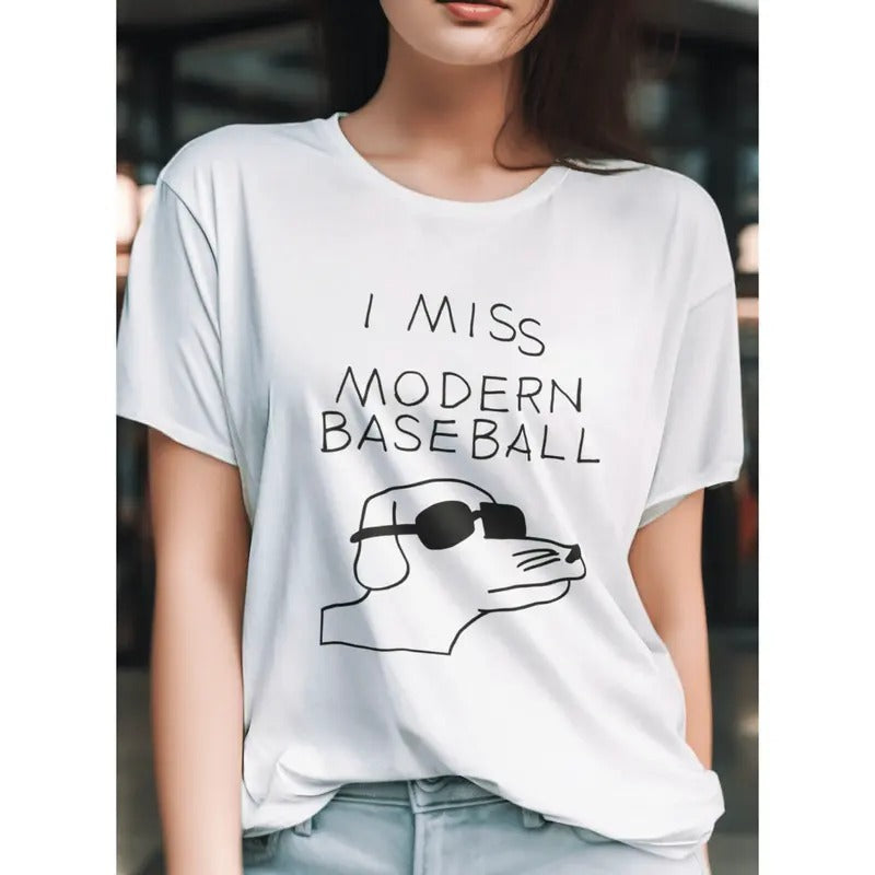 I Miss Modern Baseball T-Shirt graphic shirt, shirt style, funny teeshirt, summer tshirts, cool tshirts, female shirt, cute shirt, meme shirt, summer tshirts