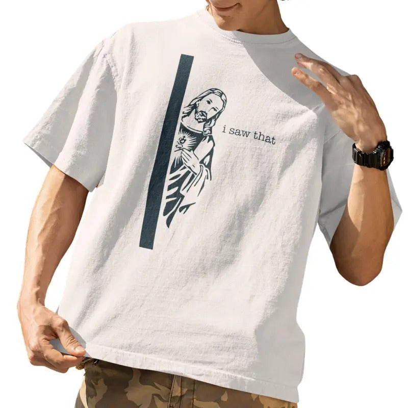 I Saw That Jesus Meme Christian God Womens Mens Funny T-Shirt Hoodie, Sweatshirt | HypeDripTees.com