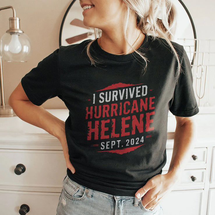 I Survived Hurricane Helene Sept 2024 T Shirt
