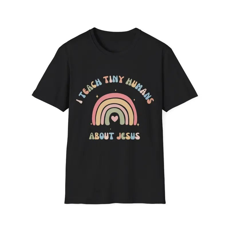 I Teach Tiny Humans About Jesus T-Shirt, Menswear Top, Womenswear Top Hoodie, Sweatshirt | HypeDripTees.com