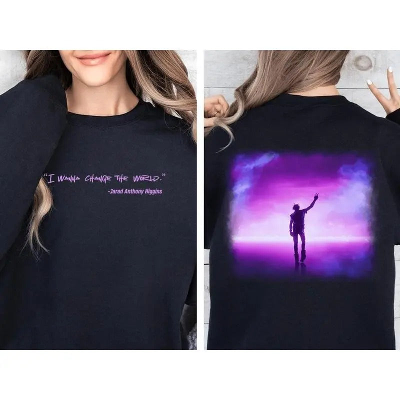 "I WANNA CHANGE THE WORLD." Sweatshirt, Music Album Vintage Sweatshirt T-Shirts, Hoodie | HypeDripTees.com