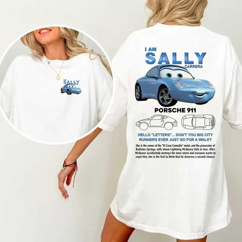 I am Sally T-Shirt DRG, Couples Car Sweatshirt DRG Comfort Womenswear Hoodie | HypeDripTees.com