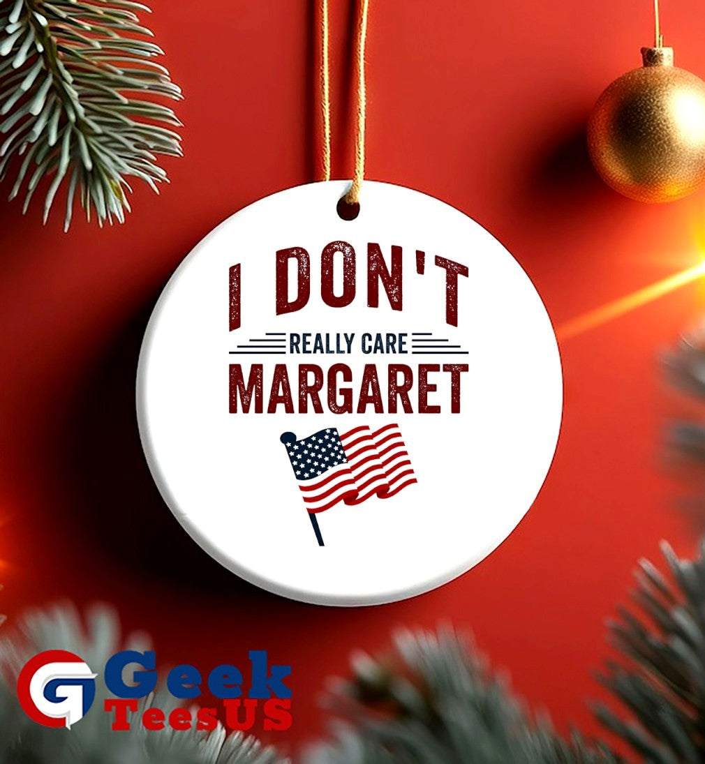 I don’t really care Margaret USA flag shirt