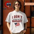 I don’t really care Margaret USA flag shirt