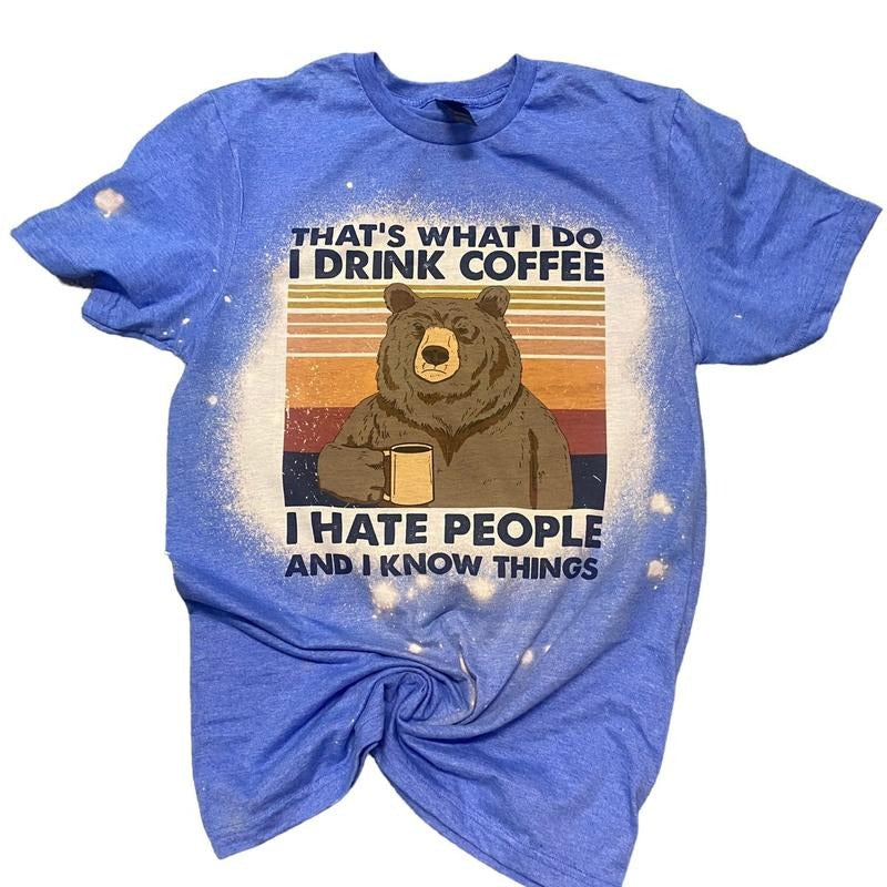 I drink coffee and Know things t-shirt Hoodie, Sweatshirt | HypeDripTees.com