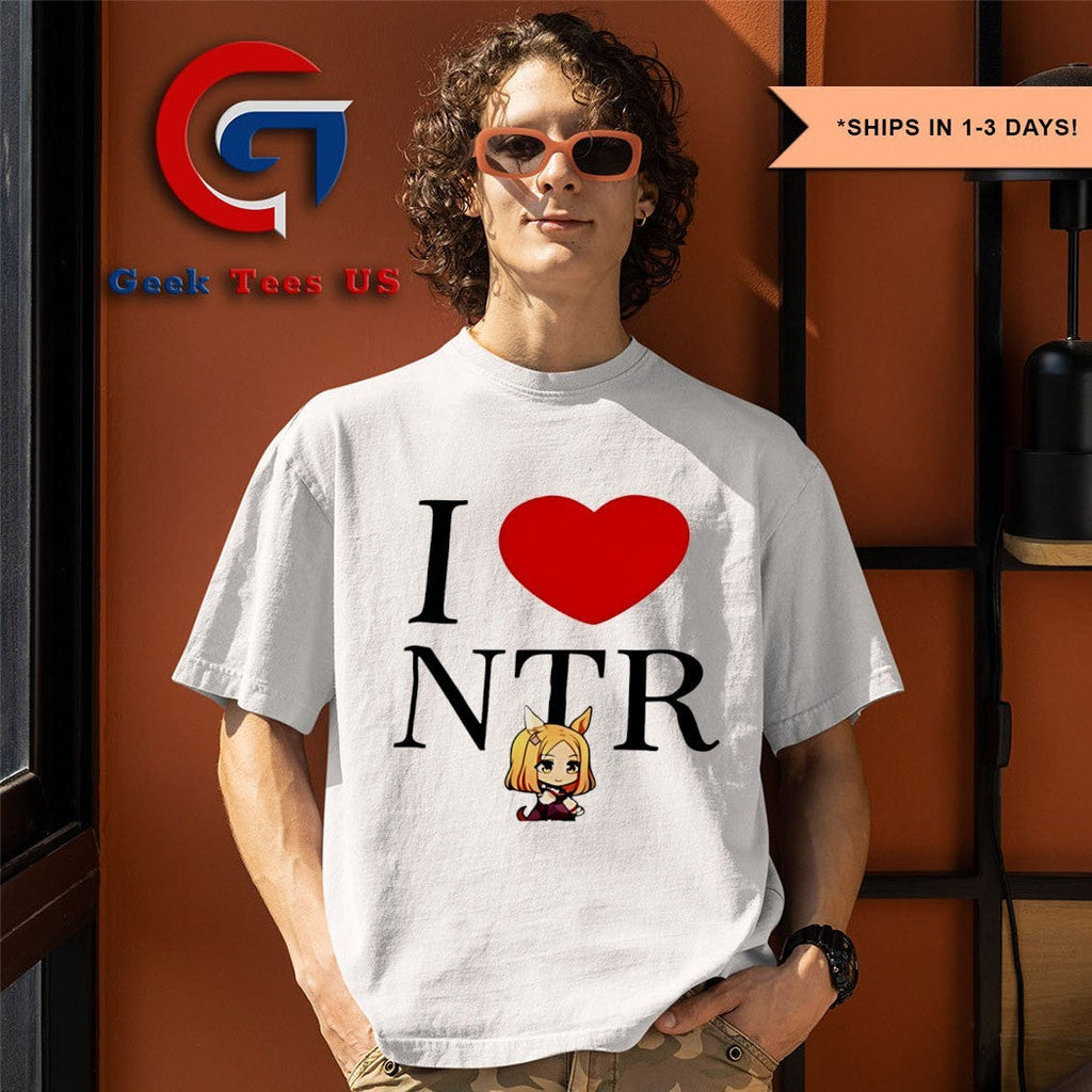 I love NTR Narita Top Road Anime shirt