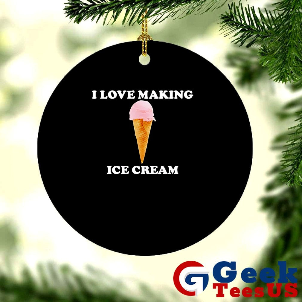 I love making ice cream shirt