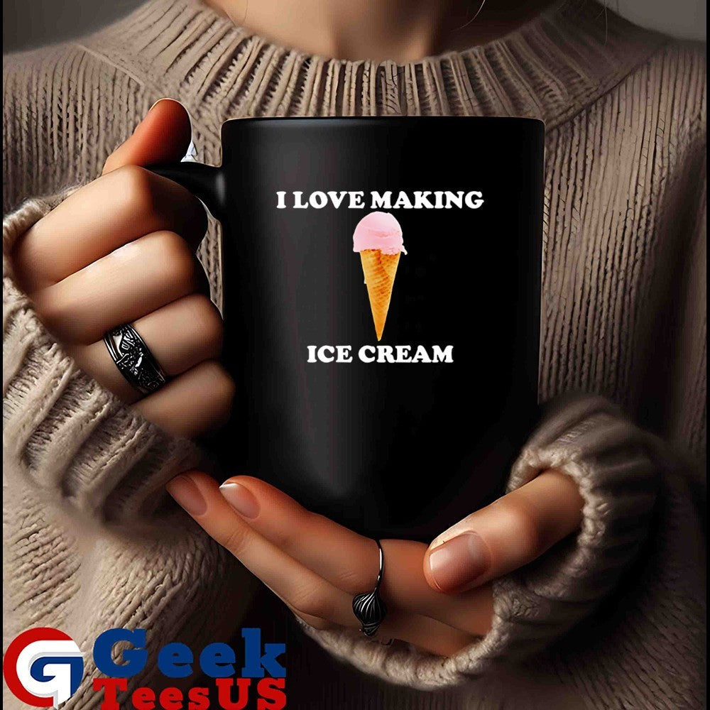 I love making ice cream shirt