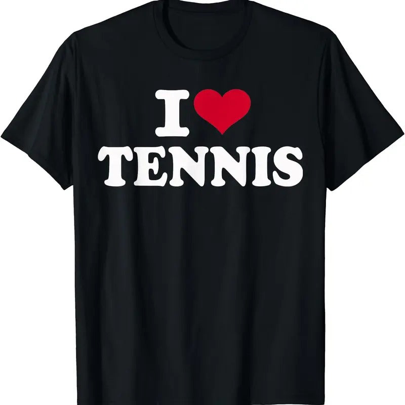 I love tennis T-Shirt Hoodie, Sweatshirt | HypeDripTees.com