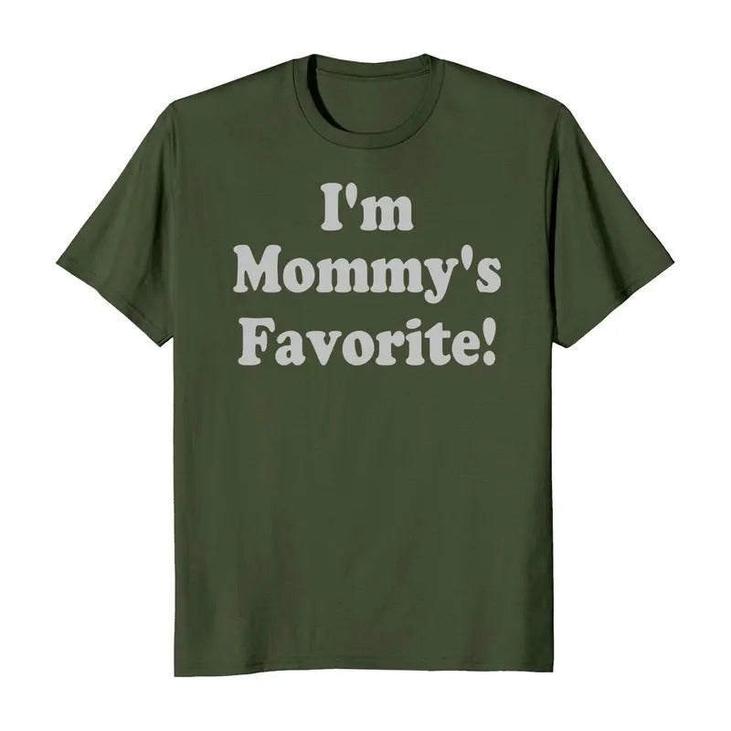 I'm Mommy's Favorite Funny Men's T-Shirt Casual Classic Hoodie, Sweatshirt | HypeDripTees.com