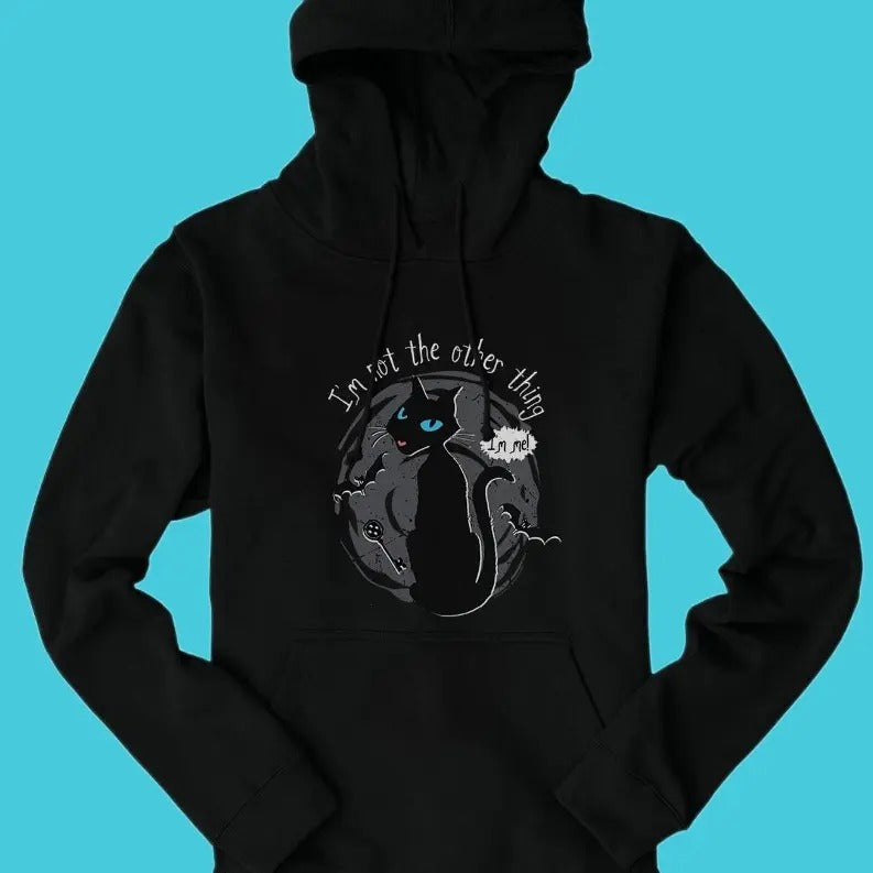 I'm Not The Other Thing Hoodie, Coraline Graphic T-Shirt, Vintage Cart Shirt, dreaming Unisex Hoodie, Coraline Doll...