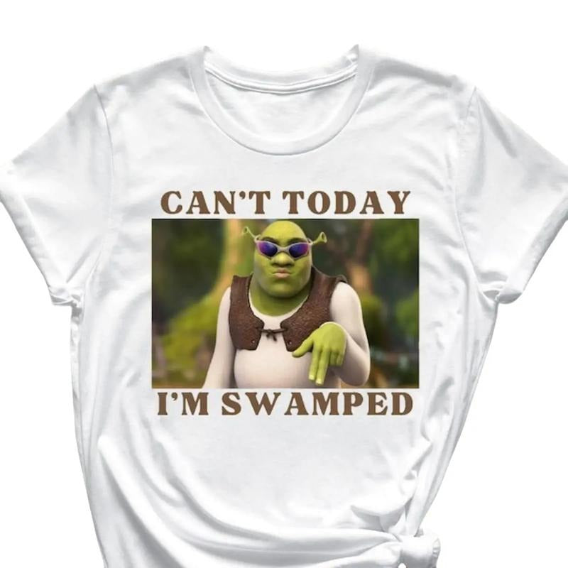 I'm Swamped Shirt, Shrek Shirt, Funny Shirt, Sarcastic Shirt, Cant Today, Meme Shirt Hoodie, Sweatshirt | HypeDripTees.com