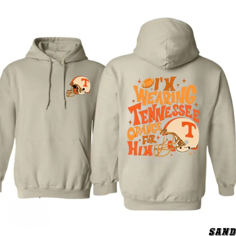 I'm Wearing Tennessee Orange For Him T-Shirt, Hoodie, Sweatshirt, Gift For Fan | HypeDripTees.com
