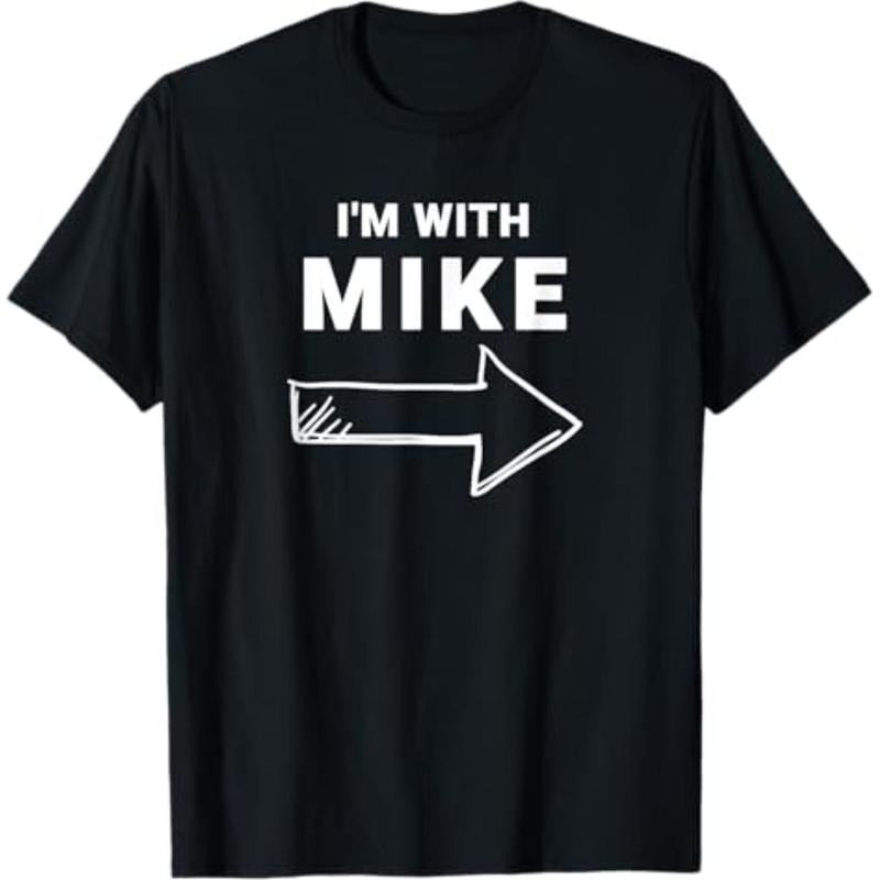 I'm With Mike Funny Group Halloween Costume T-Shirt Hoodie, Sweatshirt | HypeDripTees.com