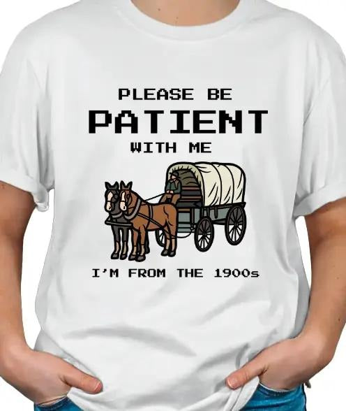 I'm from the 1900's Oregon Trail T-shirt Menswear Top Shortsleeve Casual Hoodie, Sweatshirt | HypeDripTees.com