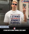 I stand with Jimmy Kimmel 2025 shirt