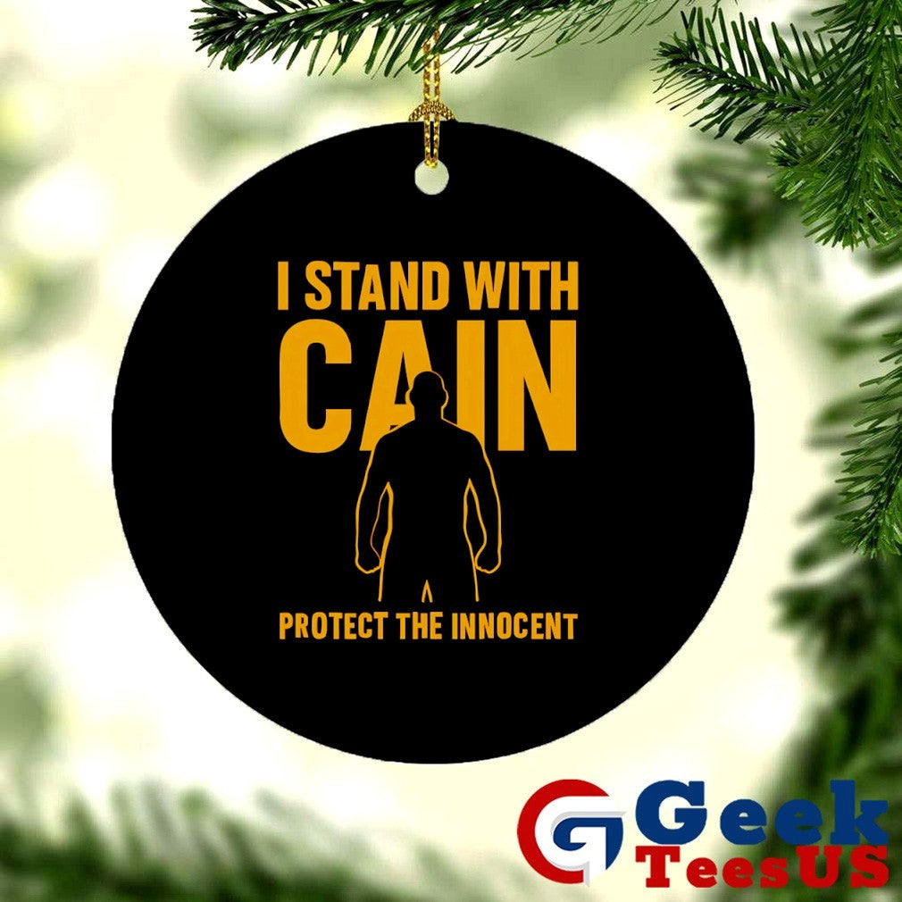 I stand with cain protect the innocent shirt