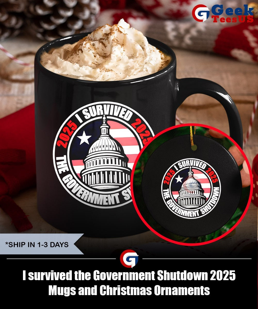 I survived the Government Shutdown 2025 shirt