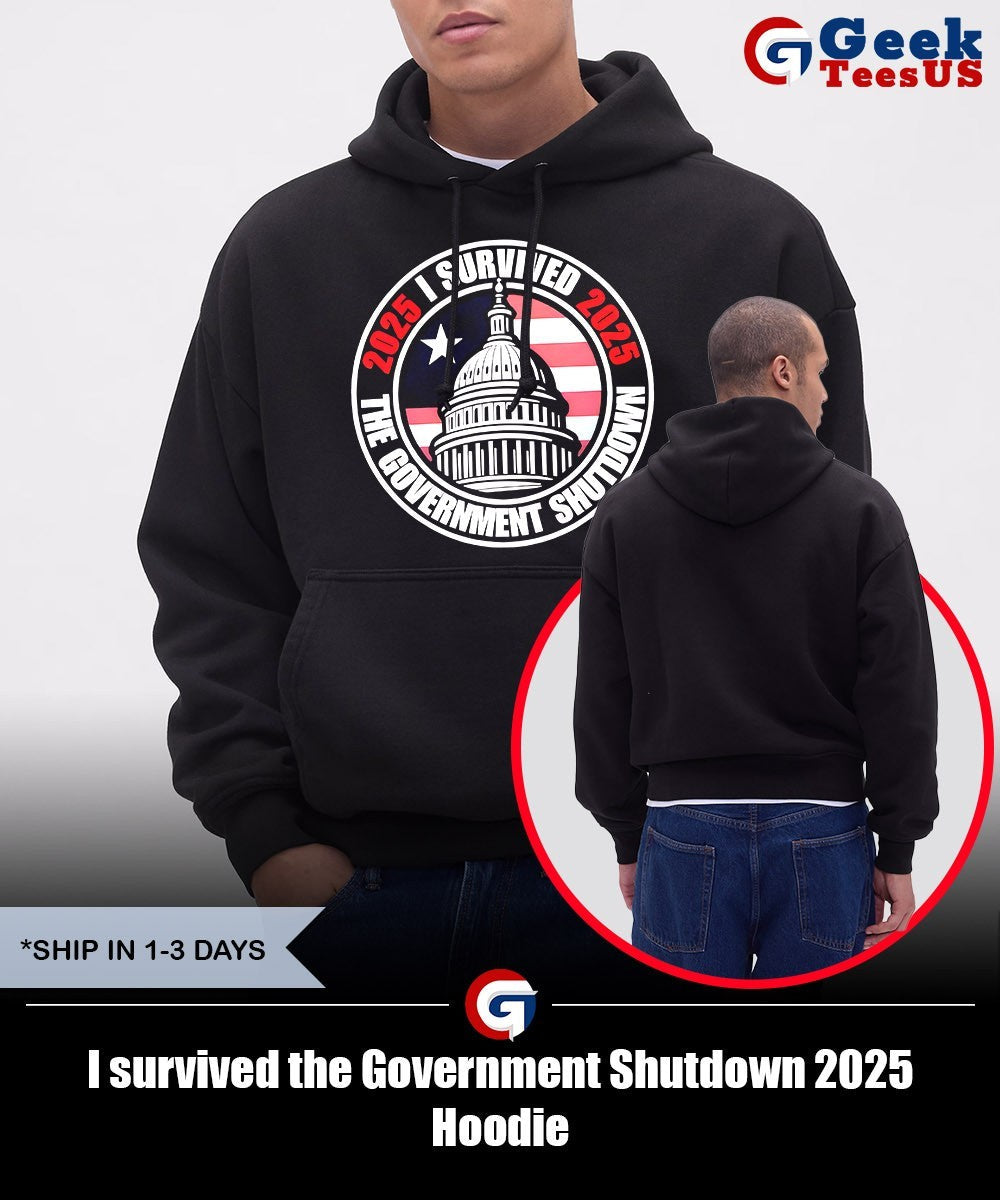 I survived the Government Shutdown 2025 shirt