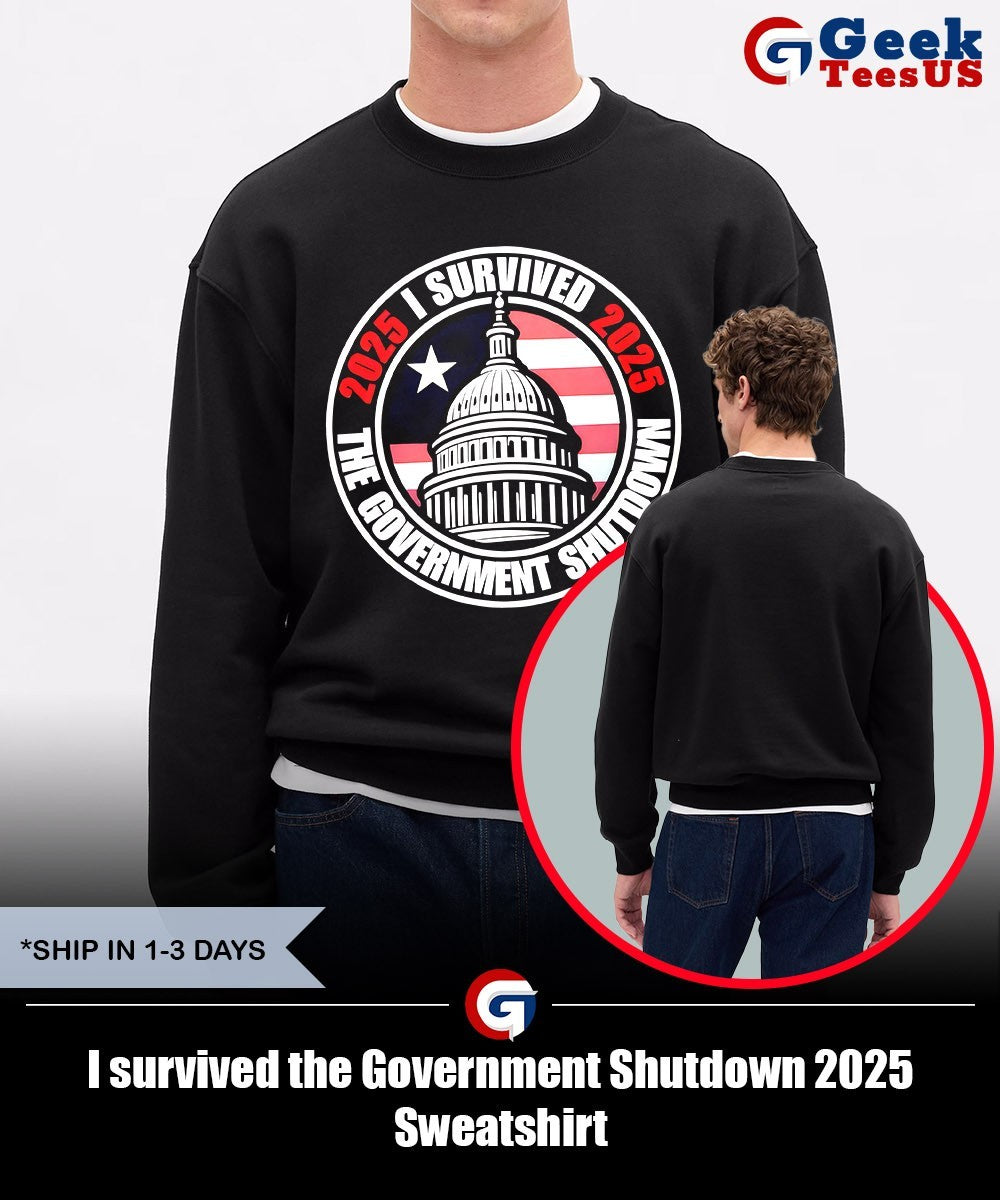 I survived the Government Shutdown 2025 shirt