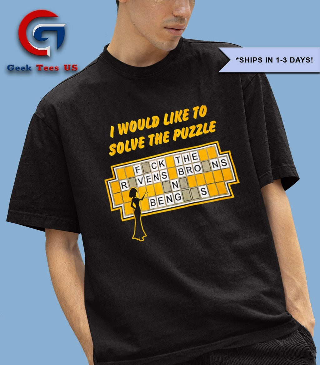 I would like to solve the puzzle shirt