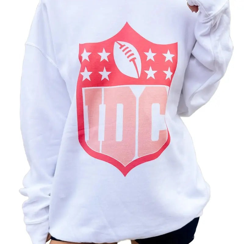 IDC Football Graphic Sweatshirt T-Shirts, Hoodie | HypeDripTees.com