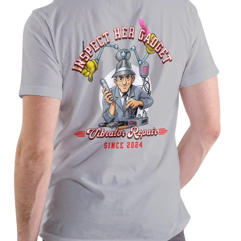 INSPECT HER GADGET REPAIR T Shirt, Unisex Cotton Menswear Hoodie, Sweatshirt | HypeDripTees.com