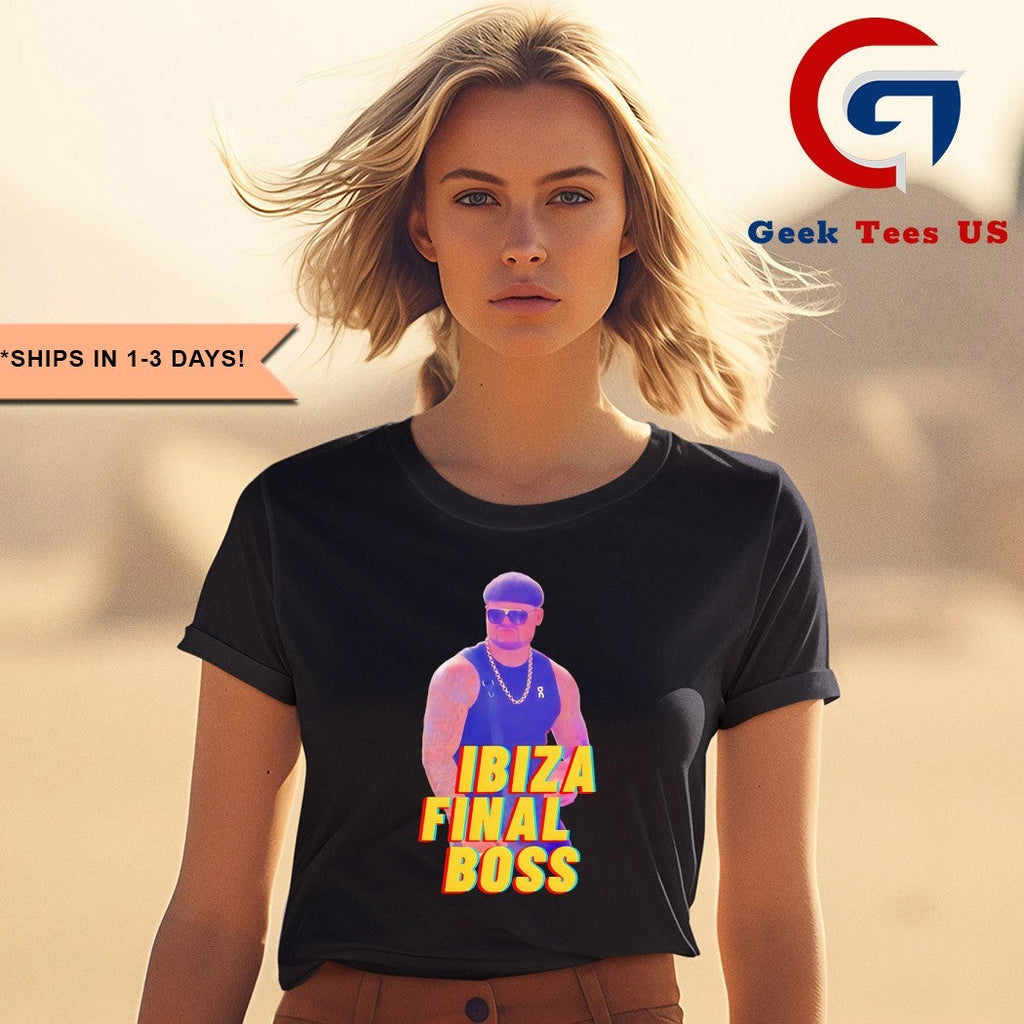 Ibiza final boss shirt