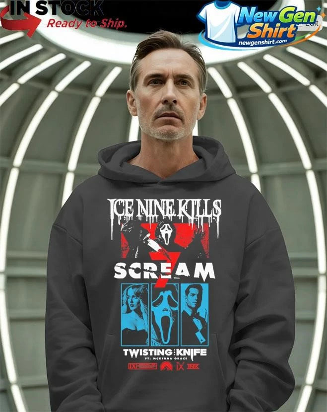 Ice Nine Kills Scream Twisting Knife Shirt