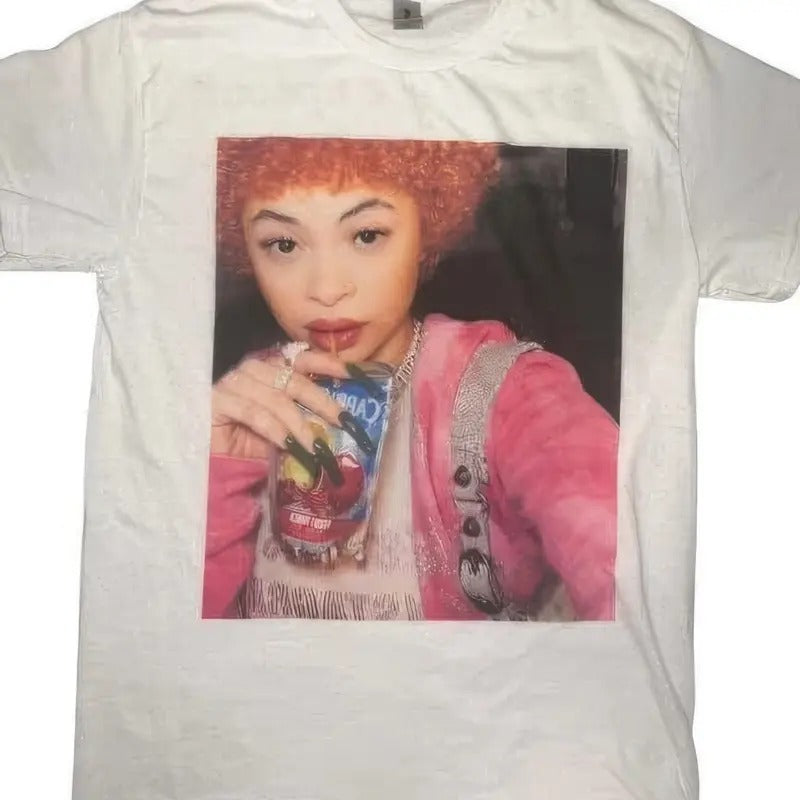 IceSpice Retro Shirt Music-Inspired Hip Hop Tee by IceSpice Rapper ! Hoodie, Sweatshirt | HypeDripTees.com