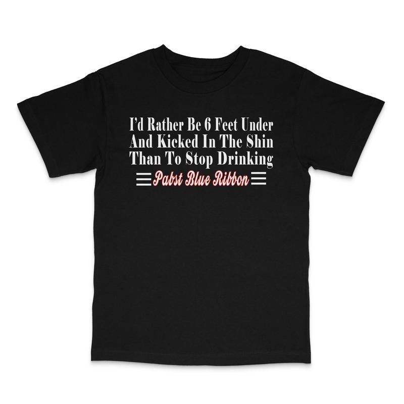 Id Rather Be Six Feet Under Custom Printed T-Shirt Hoodie, Sweatshirt | HypeDripTees.com