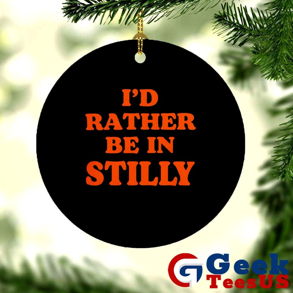 I’d rather be in stilly Oklahoma State Cowboys shirt
