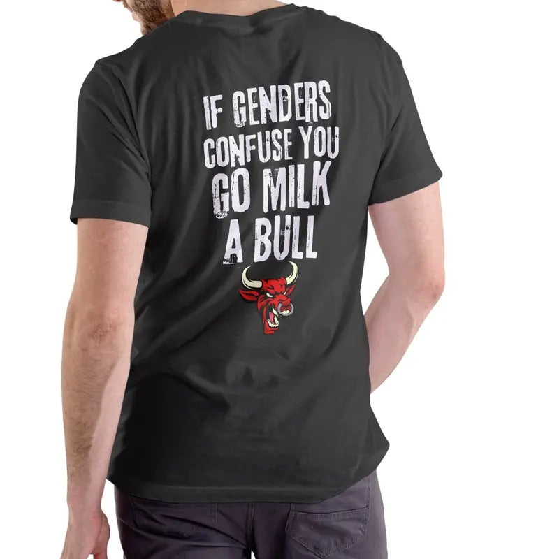 If Genders Confuse you T Shirt Unisex Cotton Menswear Soft Hoodie, Sweatshirt | HypeDripTees.com