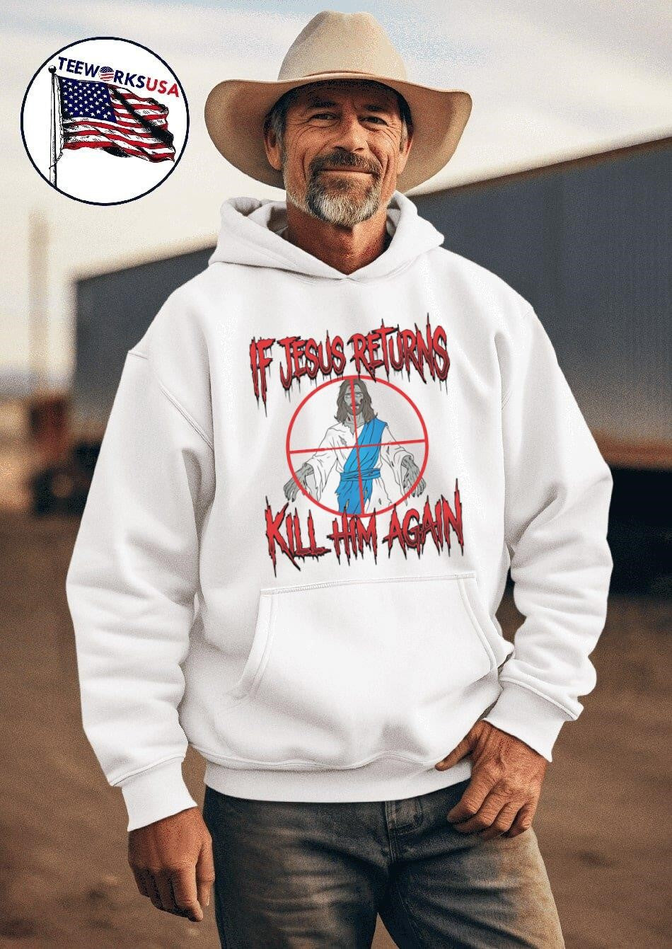 If Jesus Returns Kill Him Again Zombie Jesus Shirt