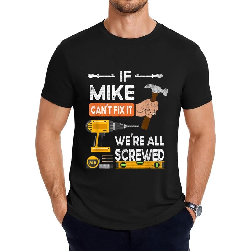 If Mike can't fix it handyman repair man T-Shirt Hoodie, Sweatshirt | HypeDripTees.com