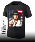If that ain’t country David Allan Coe fuck USA flag shirt