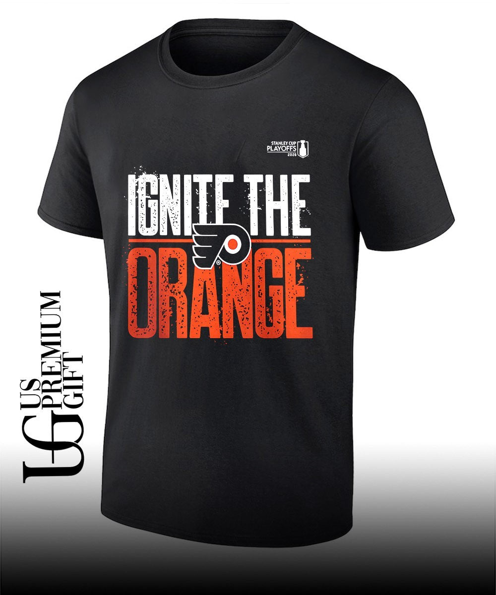 Ignite The Orange Philadelphia Flyers NHL 2026 Stanley Cup Playoffs slogan shirt