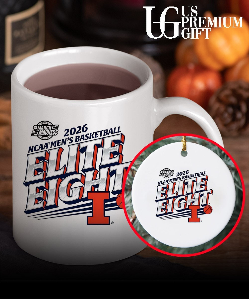 Illinois Fighting Illini 2026 Elite Eight NCAA Men’s basketball shirt