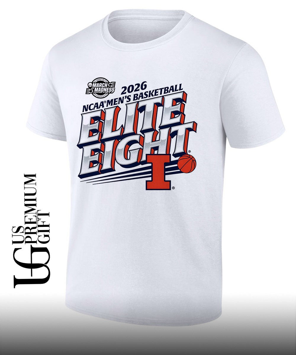 Illinois Fighting Illini 2026 Elite Eight NCAA Men’s basketball shirt