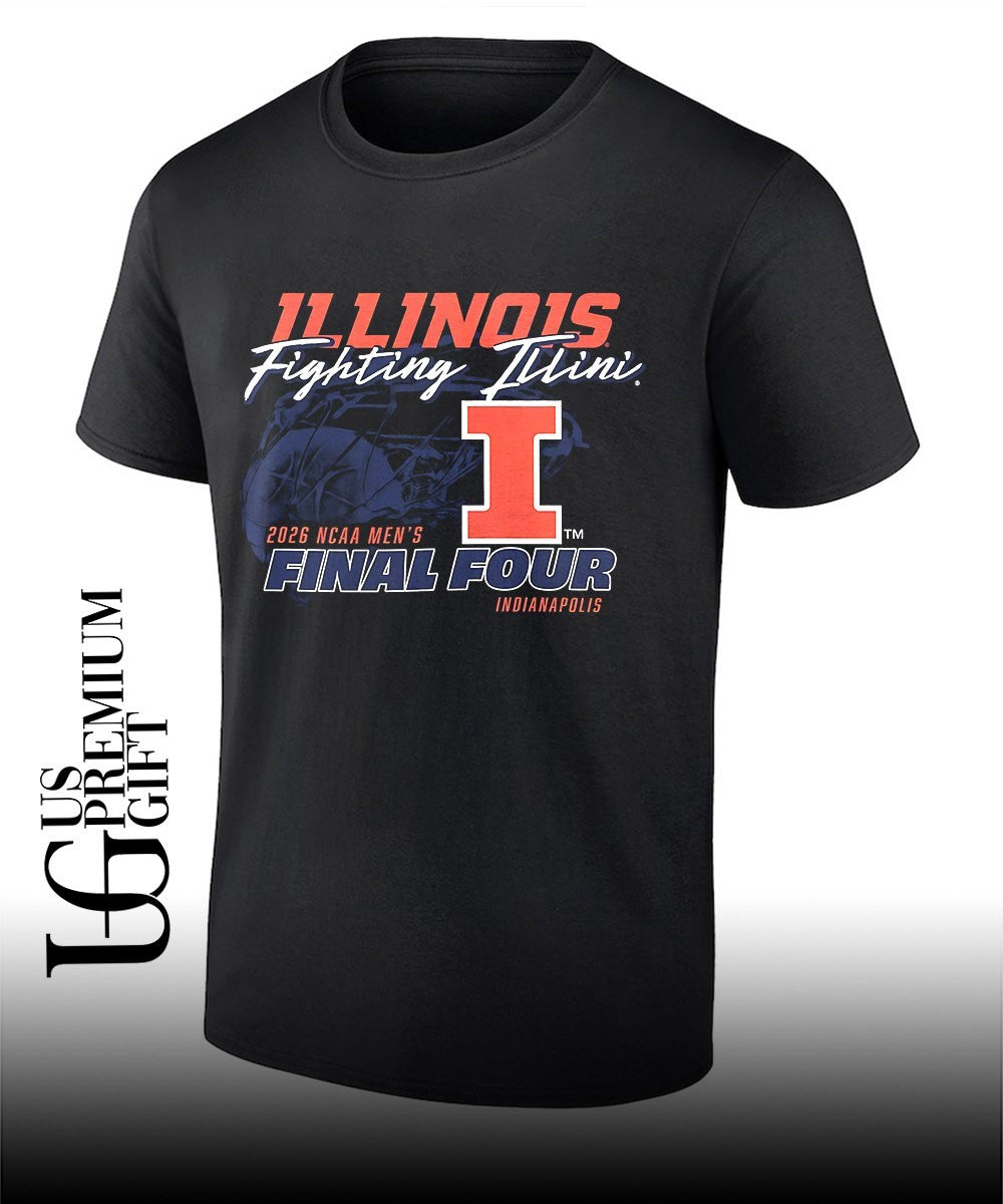 Illinois Fighting Illini 2026 NCAA Men’s Final Four Indianapolis shirt