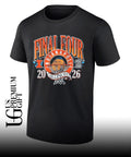 Illinois Fighting Illini Basketball 2026 NCAA Final Four vintage shirt