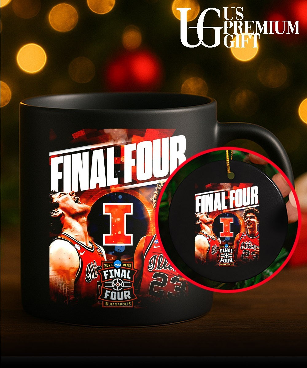 Illinois Fighting Illini Final Four NCAA 2026 poster shirt