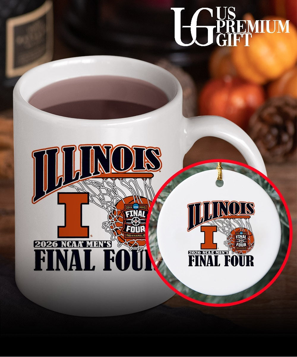 Illinois Fighting Illini NCAA Men’s basketball NCAA Final Four 2026 Indianapolis shirt