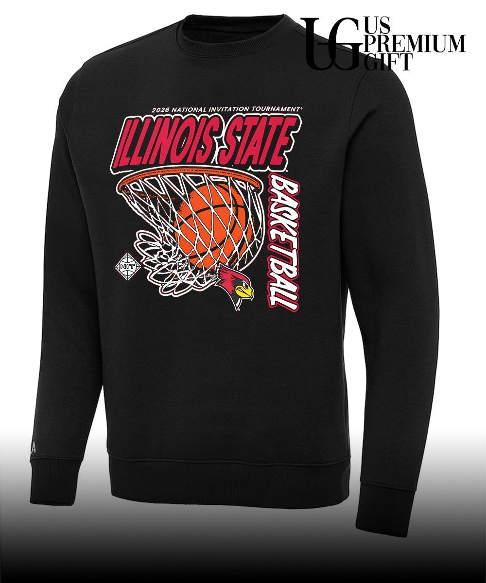 Illinois State Redbirds Division I Men’s Basketball Postseason NIT National Invitation Tournament 2026 shirt