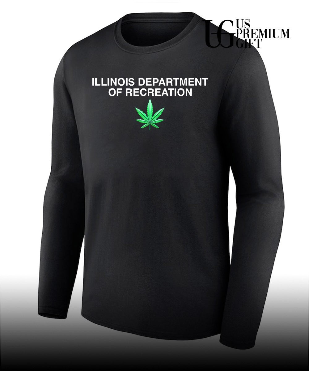 Illinois department of recreation cannabis shirt
