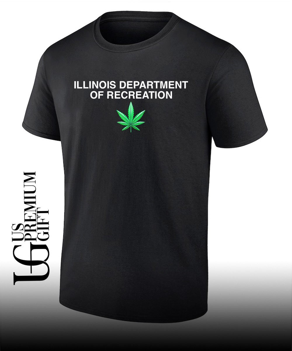 Illinois department of recreation cannabis shirt