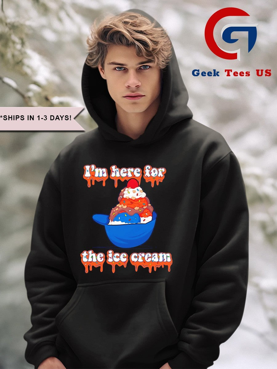 I’m here for the ice cream New York Mets shirt