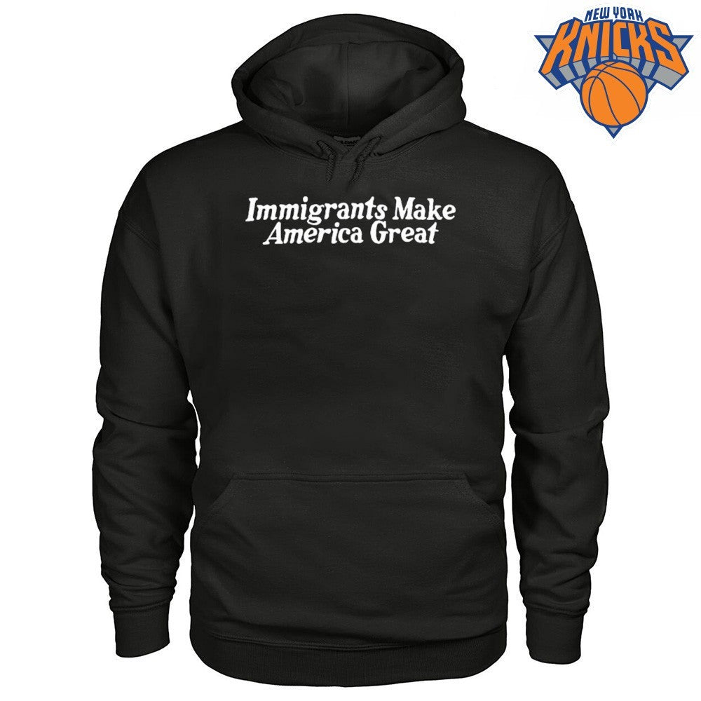 Immigrants Make America Great Pro Immigration Text Shirt