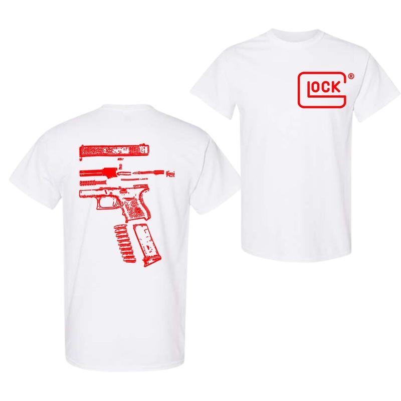 In Glock We Trust Double Side Black Version Shirt Menswear Top, New Design Glock Lover Tshirt, Vintage Sweatshirt for...